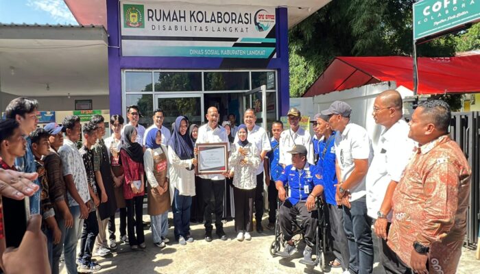 KSI Mengapresiasi Kabupaten Langkat Yang Ramah Disabilitas
