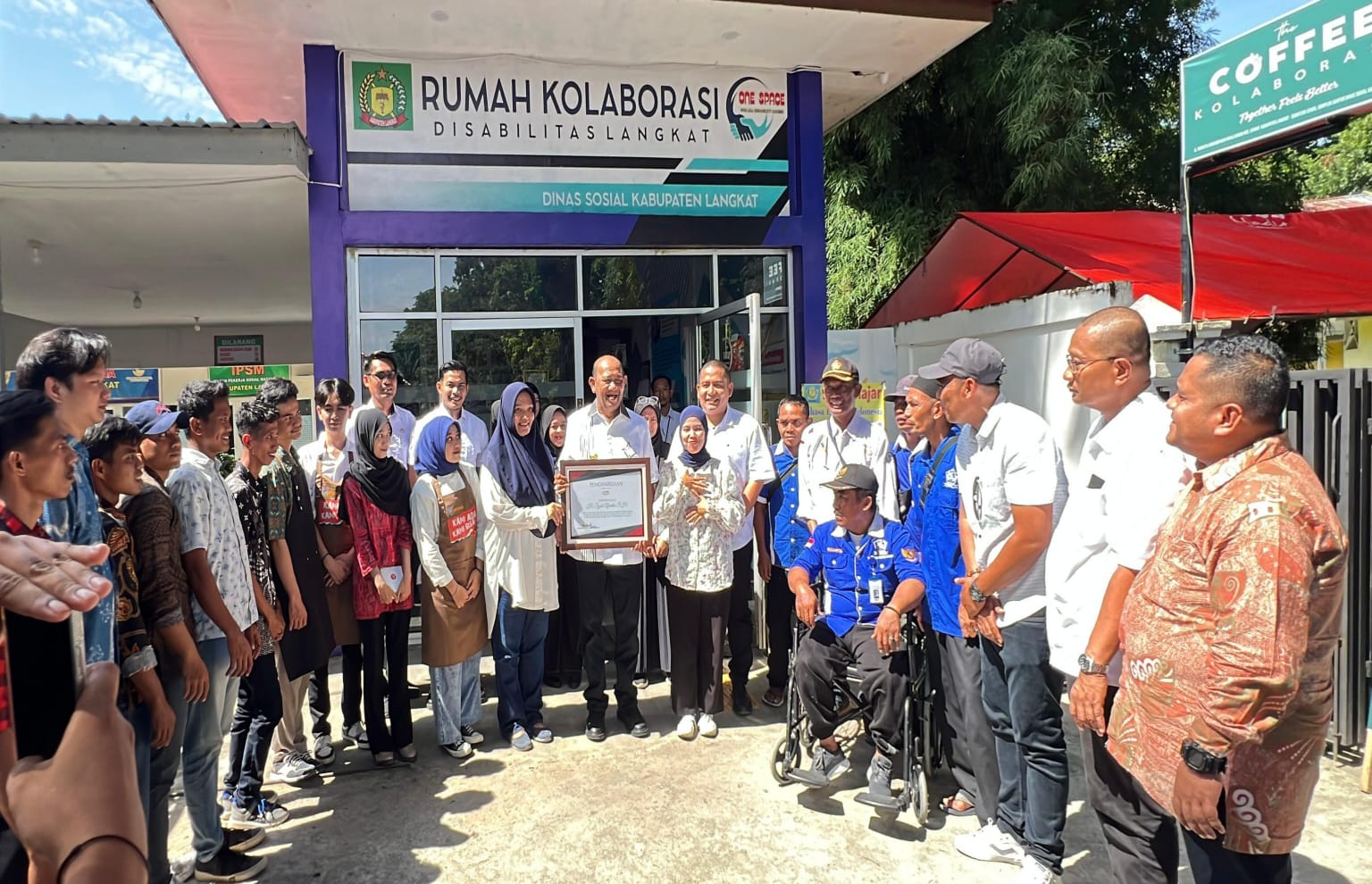 KSI Mengapresiasi Kabupaten Langkat Yang Ramah Disabilitas