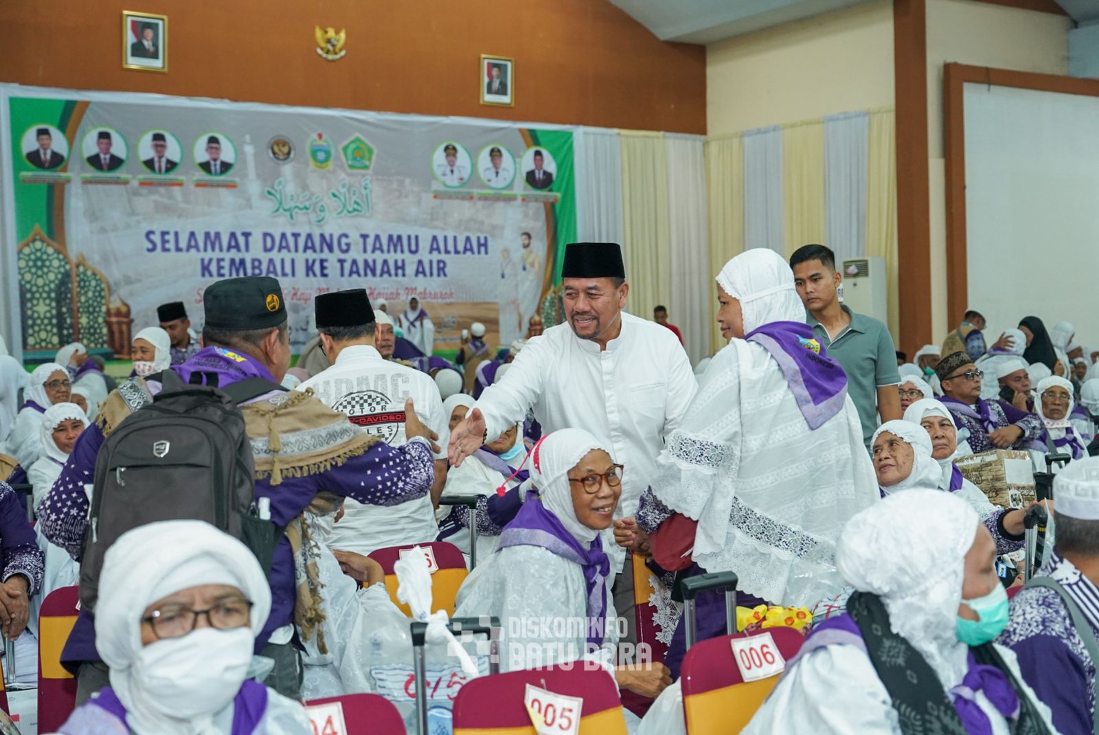 Suasana Haru Dan Bahagia Sambut Jemaah Haji Batubara