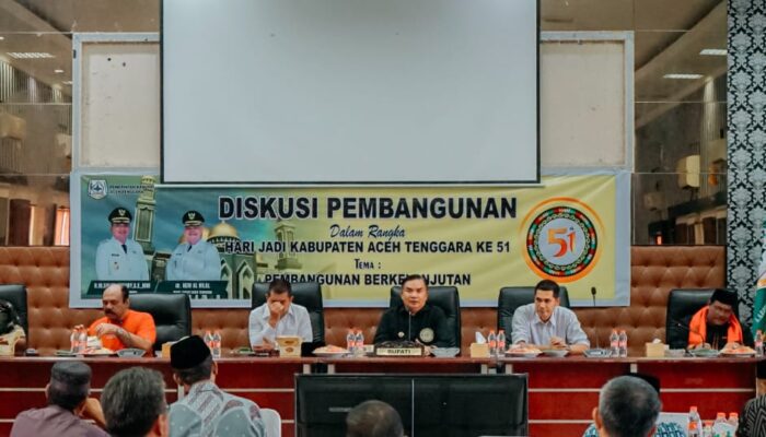 Rekomendasi Pembangunan Aceh Tenggara Muncul Usai Diskusi HUT Ke-51