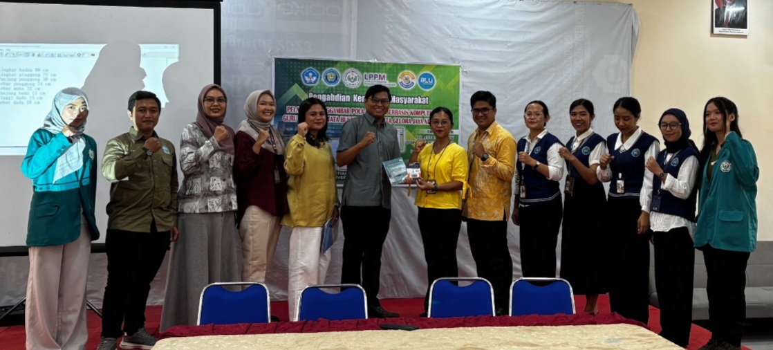 Unimed Latih SMK Desain Pola Busana Secara Digital