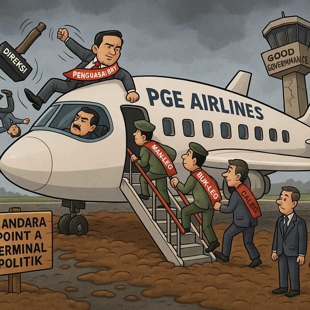 PGE, Lembaga Politik Berjubah Bisnis