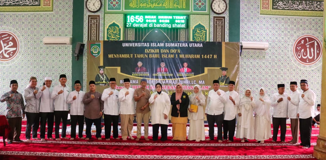 Sambut 1 Muharram, Civitas UISUGelar Zikir Dan Doa Bersama