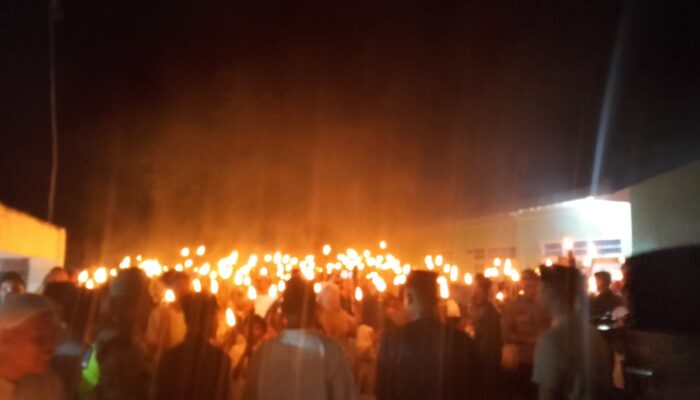 Wali Kota Langsa Lepas Pawai Obor Sambut Tahun Baru Islam