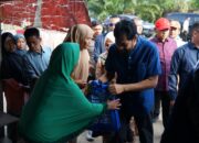 Mualem Tinjau Lokasi Pembangunan Rumah Layak Huni Di Aceh Singkil