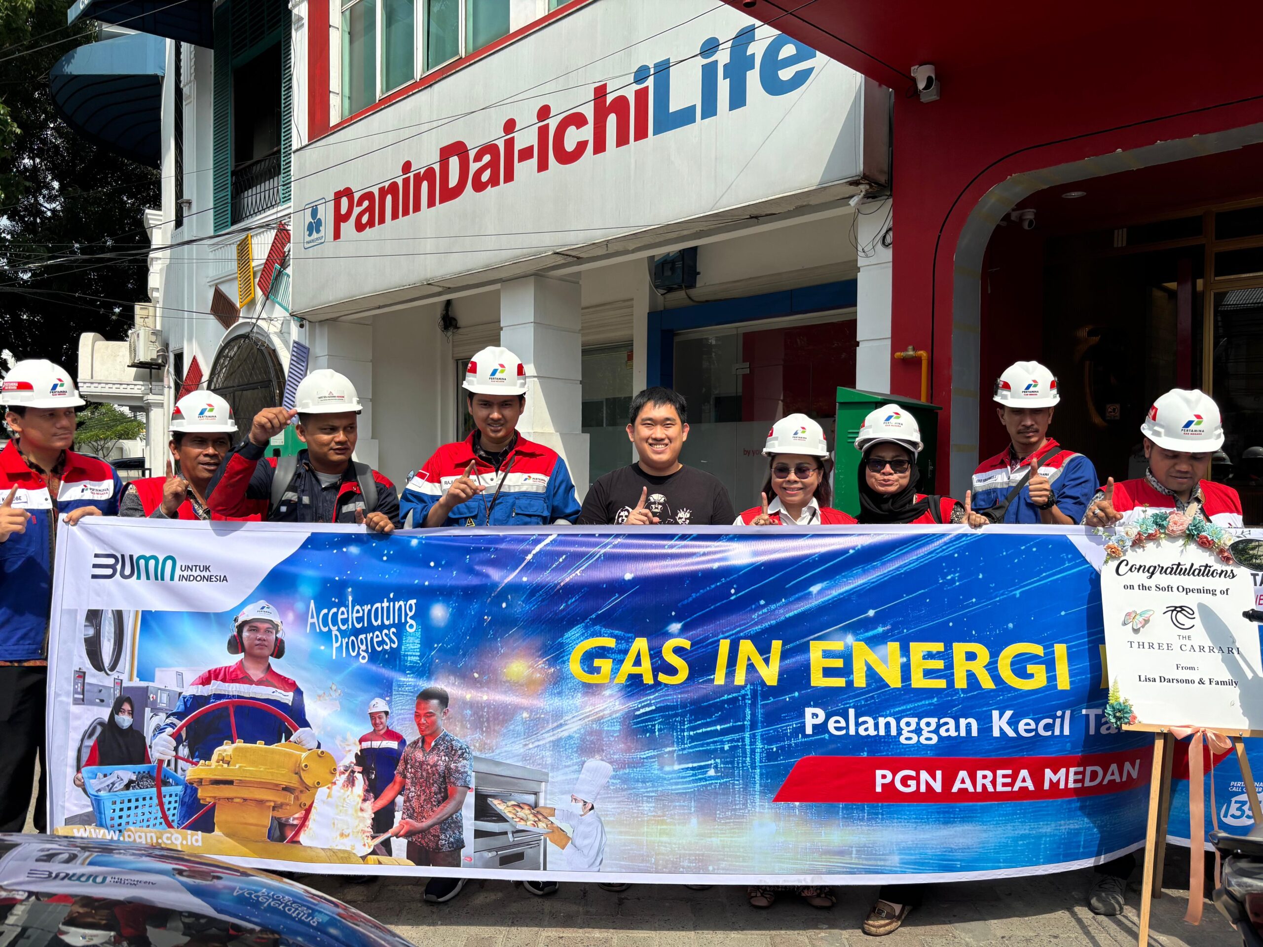 Demi Kenyamanan, The Three Carrari Pilih Gunakan Gas Bumi