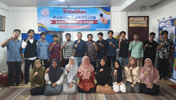 PKBM Ruman Aceh Latih Public Speaking 70 Warga Belajar Paket A, B, dan C