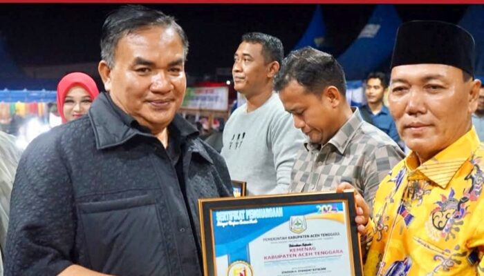 Bupati Aceh Tenggara Tutup Pameran Pembangunan HUT Ke-51