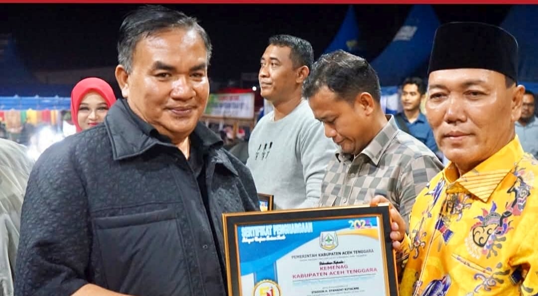 Bupati Aceh Tenggara Tutup Pameran Pembangunan HUT Ke-51