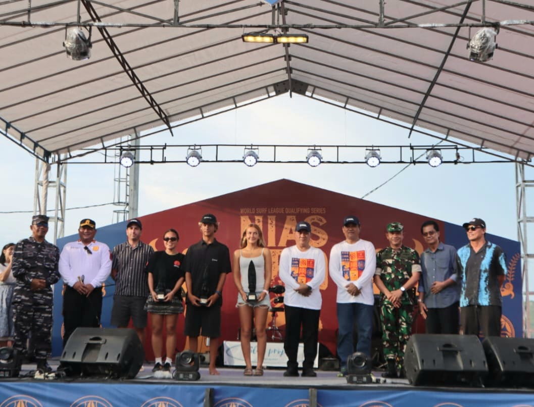 Polisi Amankan Kejuaraan Selancar Internasional Nias Pro 2025