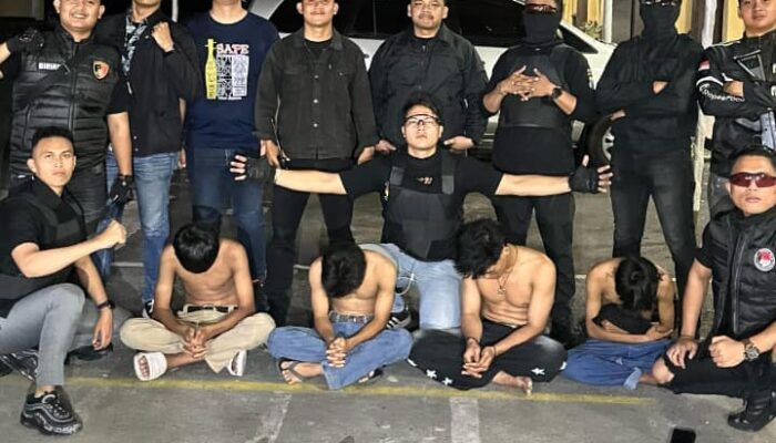 Polisi Bubarkan Tawuran Remaja Di Siantar, Empat Orang Diamankan