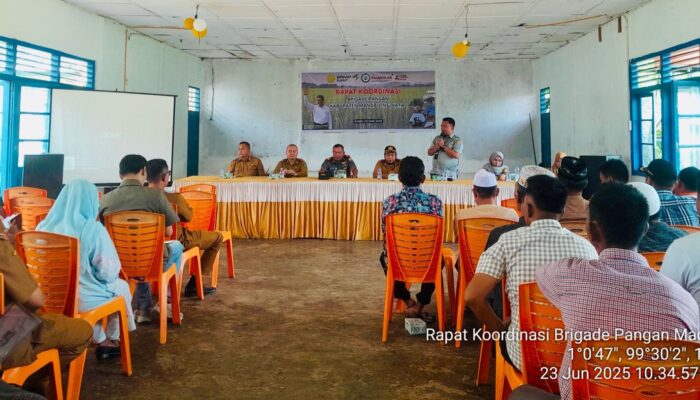 Dorong Swasembada Pangan, Kementan Gelar Rakor Di Madina