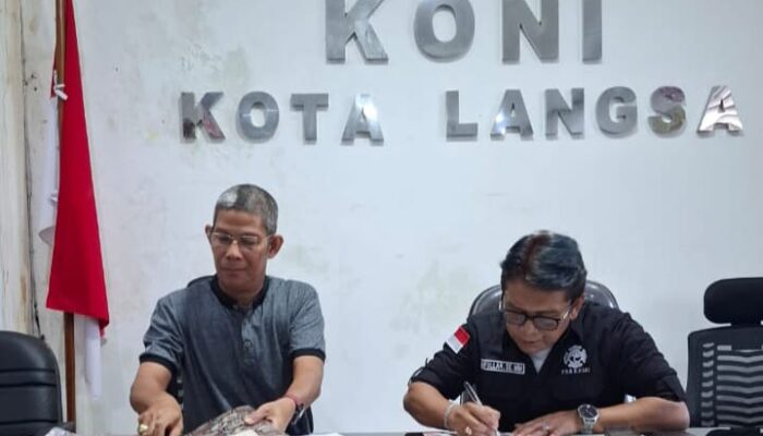 Pendaftaran Calon Ketum KONI Langsa Ditutup, Satu Orang Mendaftar