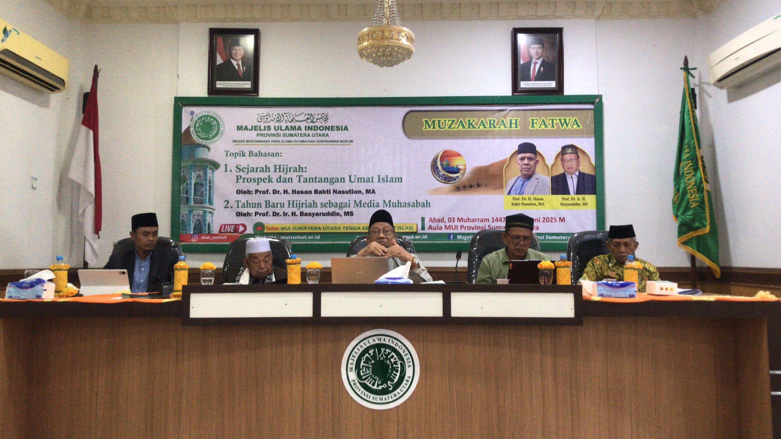 Komisi Fatwa MUI Sumatera Utara Gelar Muzakarah Bahas Makna Hijrah