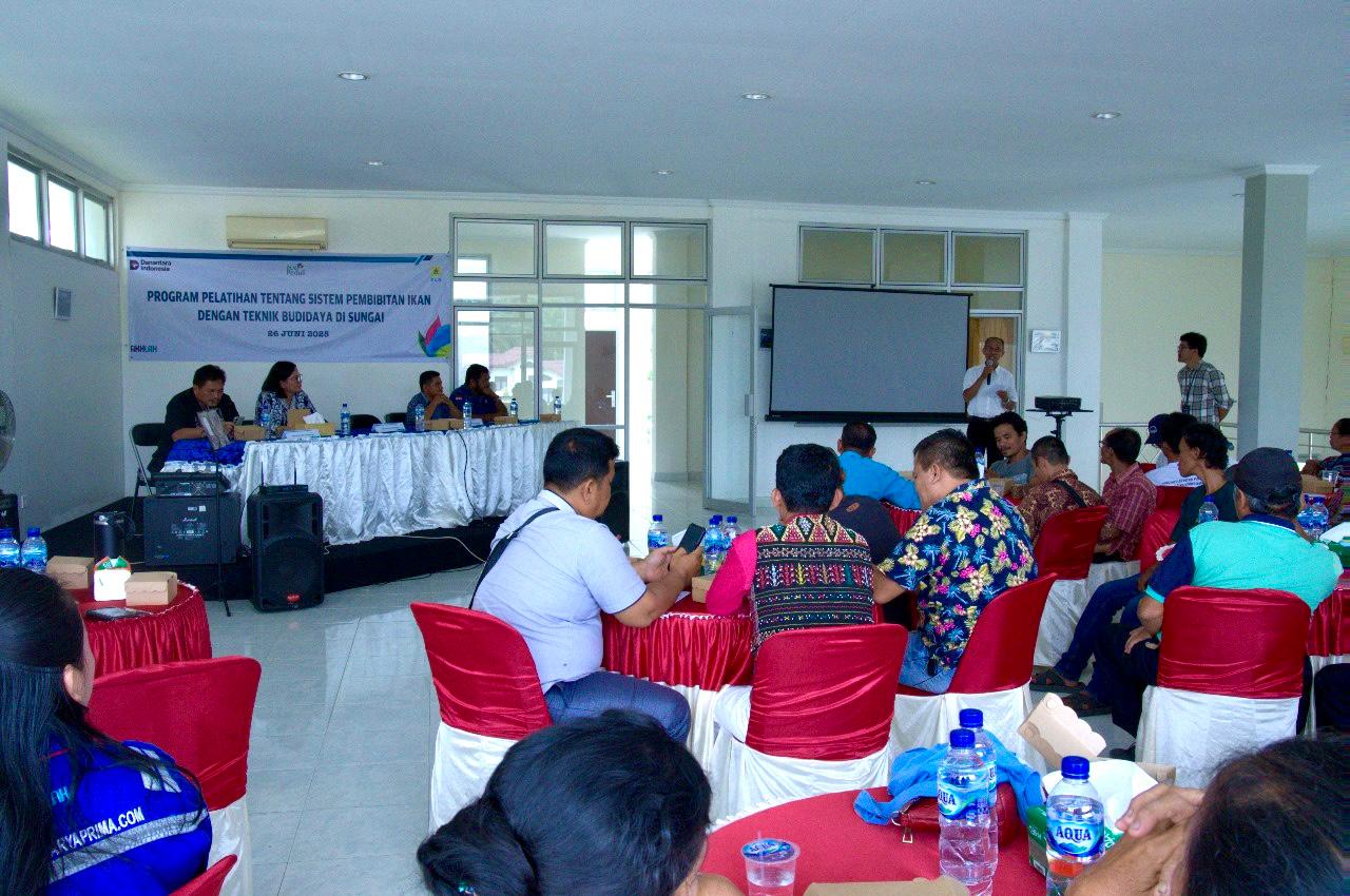 PLN UIP SBU Dukung Keseimbangan Ekosistem Sungai Asahan