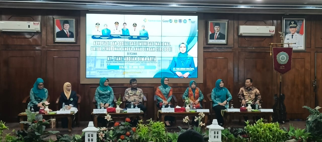 Targetkan Zero Dose, TP PKK Pusat Dan Sumut Sosialisasi Imunisasi Anak Di Binjai