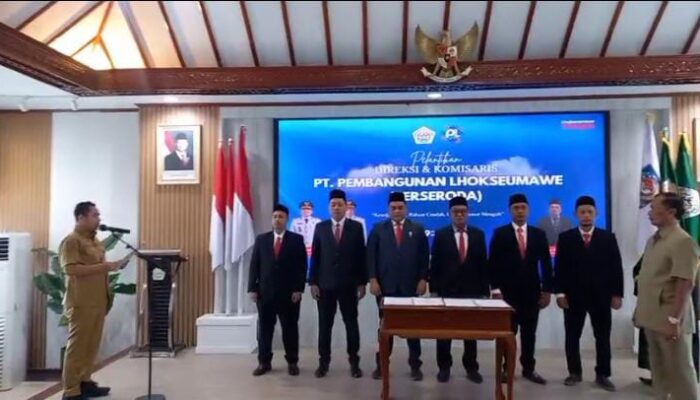 Pelantikan Direksi PTPL Lhokseumawe Diwarnai Tudingan Nepotisme