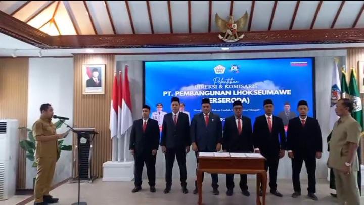 Pelantikan Direksi PTPL Lhokseumawe Diwarnai Tudingan Nepotisme