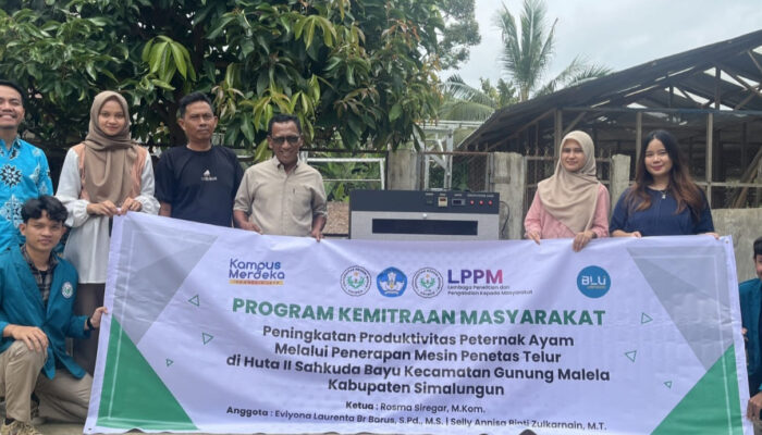 Teknologi Mesin Penetas Telur Tingkatkan Produktivitas Peternak Ayam Kampung Di Desa Huta II Sahkuda Bayu