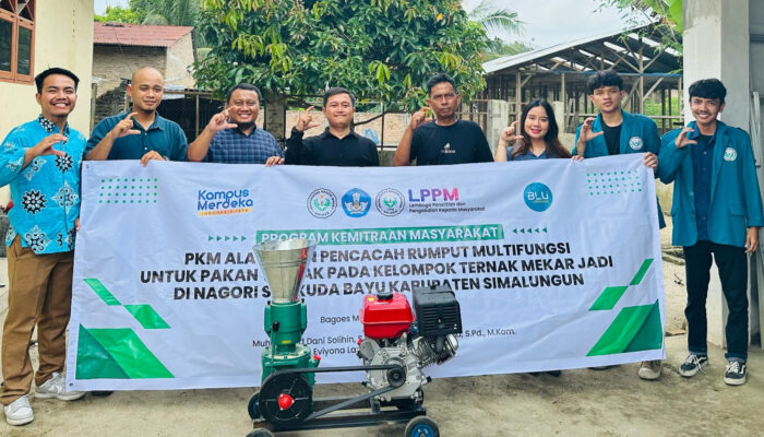 Tim PKM Unimed Kembangkan Mesin Pencacah Pakan Ayam Untuk Kelompok Ternak Mekar Jadi Simalungun