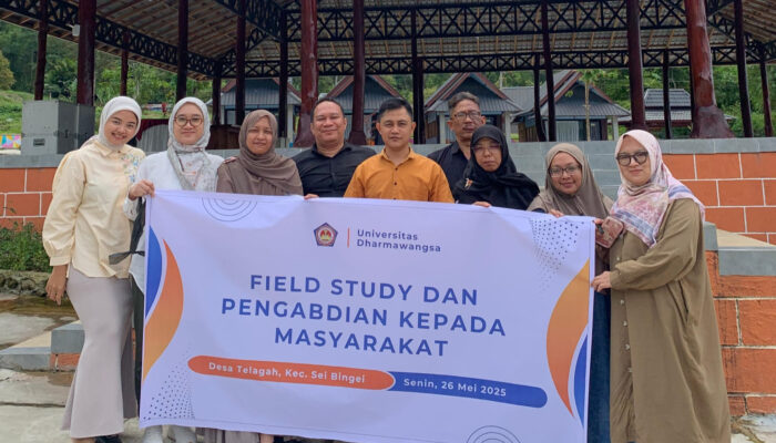Dosen Lintas Prodi Universitas Dharmawangsa Gelar Pengabdian Masyarakat Di Desa Telagah