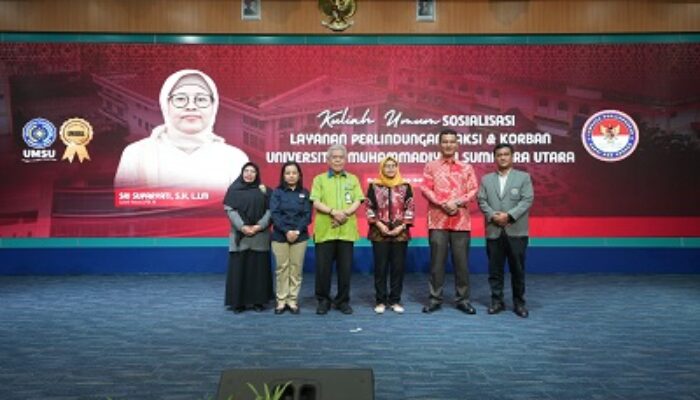 LPSK RI Bersama FH UMSU Sosialisasi Perlindungan Saksi Dan Korban