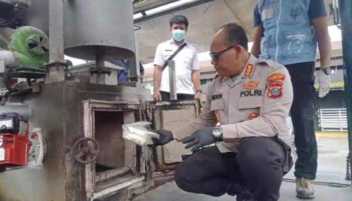 Polrestabes Medan Musnahkan 22 Kg Sabu