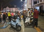 Satlantas Polrestabes Medan Gelar Razia, Puluhan Sepedamotor Diamankan