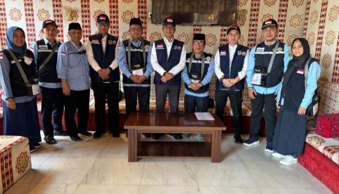 Tim Pengawas Haji Kunjungi  Calhaj Kloter 22 KNO