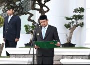 Gubsu Pimpin Upacara Peringatan Harla Pancasila