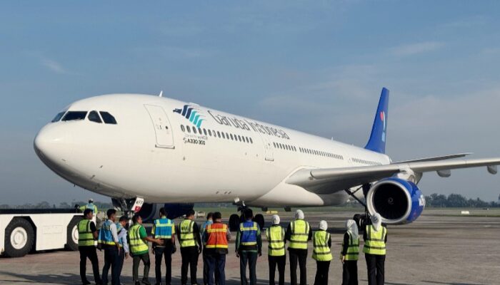 Garuda Indonesia Rampungkan Penerbangan Haji Fase 1 Ke Tanah Suci