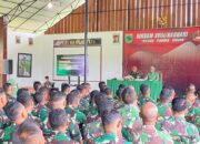 Danrindam XVIII/Kasuari Tekankan Disiplin Dan Keharmonisan Keluarga Prajurit