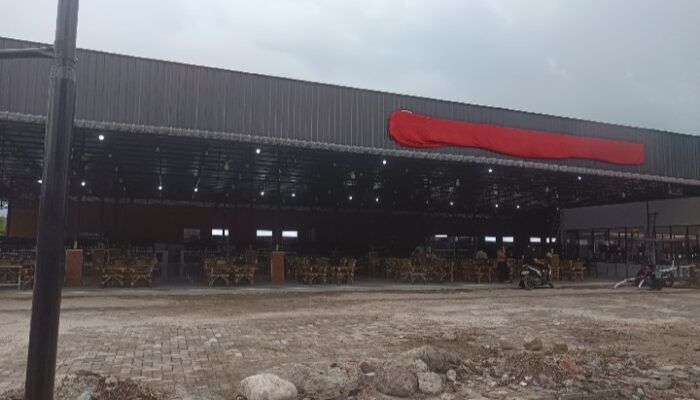 Bekas Pasar Aksara ‘Disulap’ Jadi Cafe Mewah