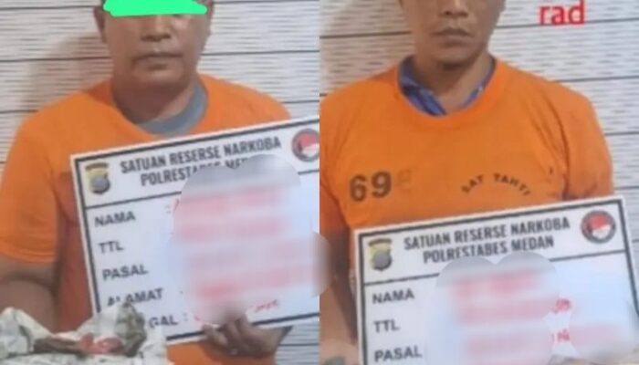 Polisi Sergap Dua Pengedar Narkoba Di Jl. Budi Luhur
