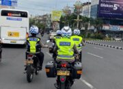 Srikandi Polrestabes Medan Patroli Pagi Dan Sore Urai Kemacetan