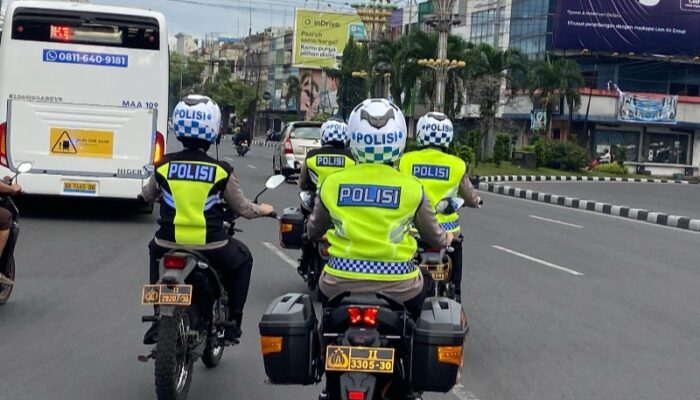 Srikandi Polrestabes Medan Patroli Pagi Dan Sore Urai Kemacetan