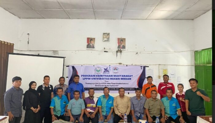 Dosen Unimed Tingkatkan Kapasitas Guru-guru PJOK Sergai