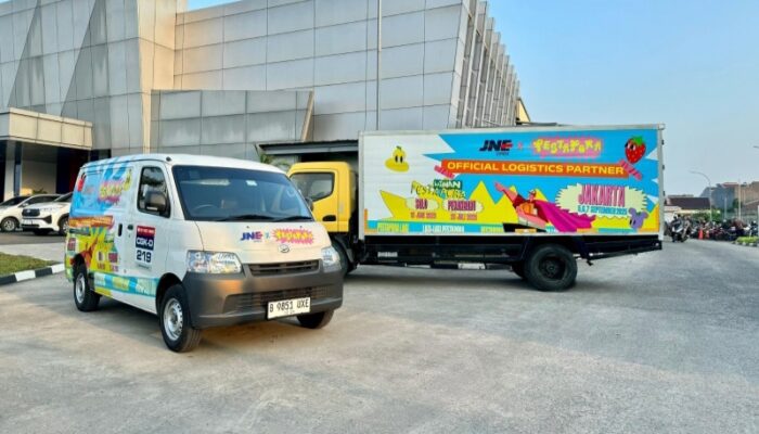 JNE Express Jadi Mitra Logistik Pestapora 2025