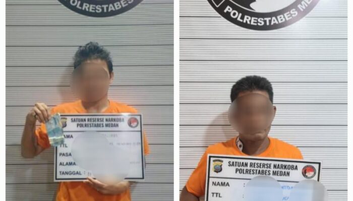 Polisi Ringkus 2 Pengedar Sabu Di Medan Tembung Dan Medan Petisah