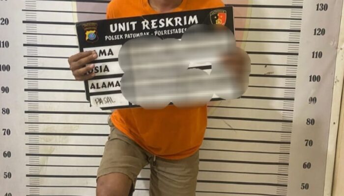 Polsek Patumbak Tembak Residivis Kasus Pencurian