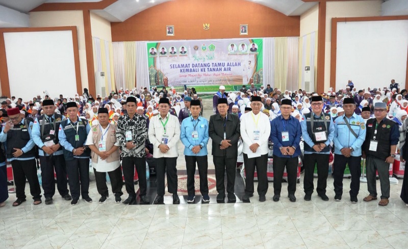 Ketua PPIH Ungkap Rasa Syukur, Kloter 7 Debarkasi Medan Berangkat Dan Pulang Utuh