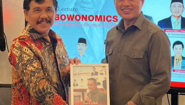 Anggota DPR RI Fraksi Golkar, Musa Rajekshah Hadiri Diskusi Great Lecture Prabowonomics Dan Tantangan Terbesar Di Era Perang Global