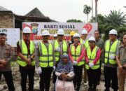 Sambut HUT Ke-79 Polri, Polrestabes Medan Bedah Rumah Lansia