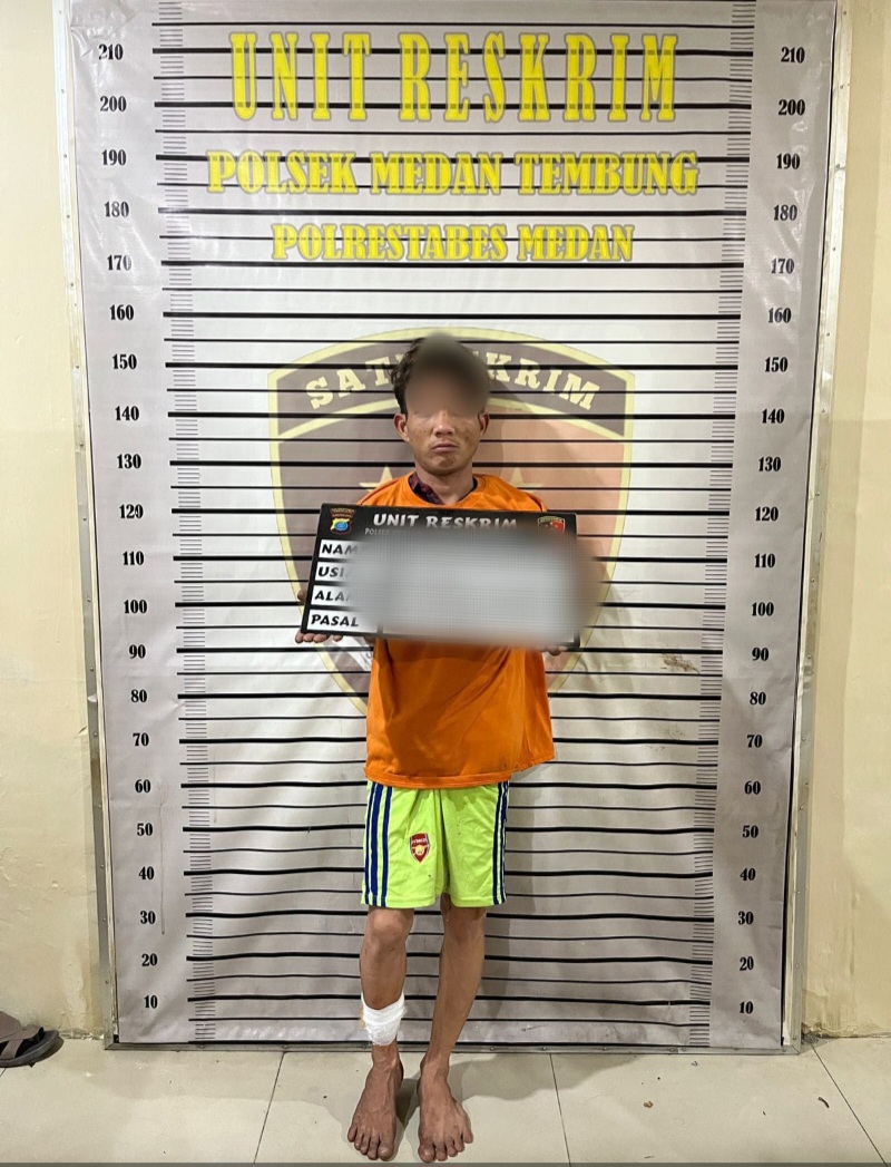 6 Kali Beraksi Di Medan Tembung, Pelaku Curanmor Ditembak