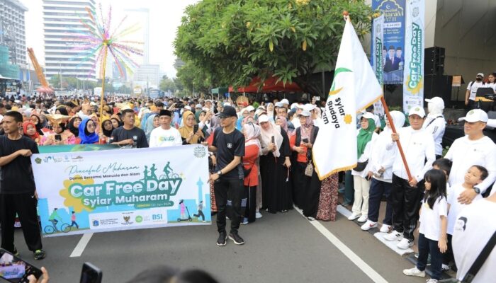 Lepas 1.500 Peserta CFD Syiar Muharam, Ini Pesan Menteri Agama