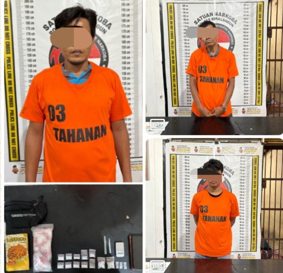 Polres Simalungun Tangkap Tiga Tersangka Bandar Sabu