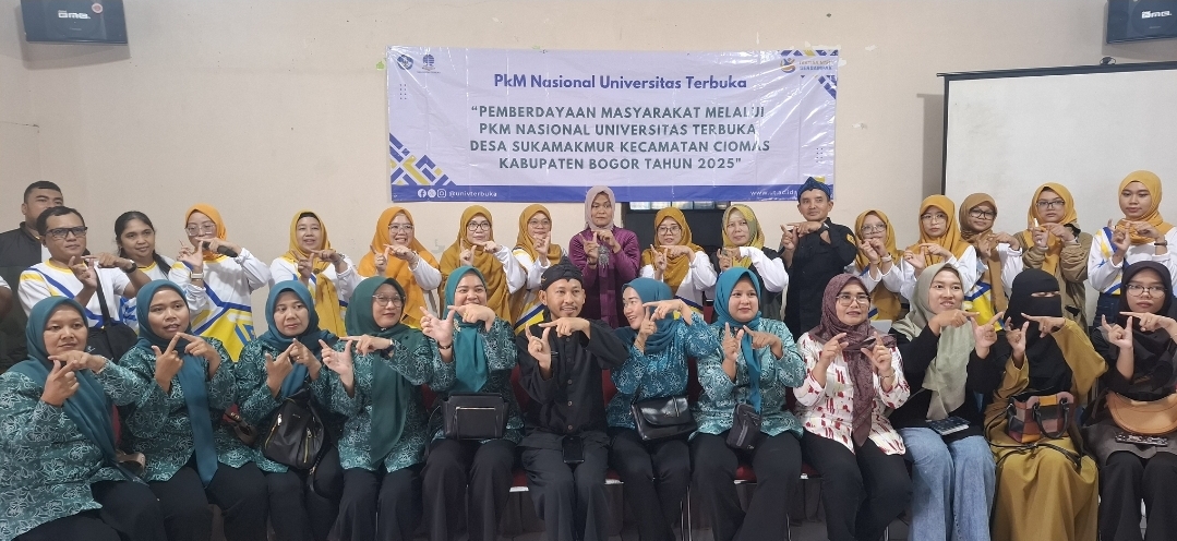 Desa Sukamakmur Jadi Binaan UT, Siap Maksimalkan Pemasaran Produk Lokal