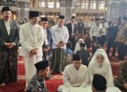 Disaksikan Menteri Agama, 100 Pasangan se-Jabodetabek Nikah Massal di Masjid Istiqlal
