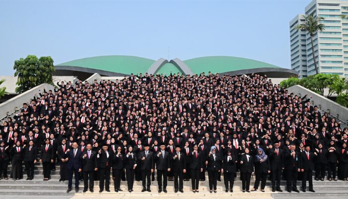 614 PPPK Dilingkungan Setjen DPR RI Dilantik