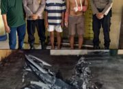 Polsek Belawan Tahan Dua Pelaku Jambret Dihakimi Massa